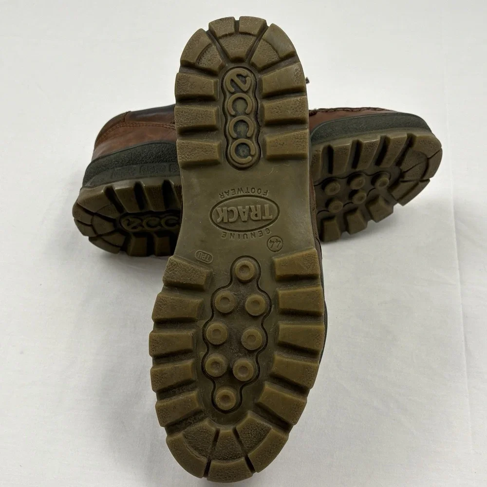 Ecco Track II GTX Gore-Tex Waterproof Low-Top Hikers Brown EU 44 US 10.5 EUC